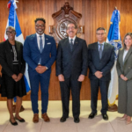 Rector UASD recibe comisión del Bronx Community College para fortalecer convenios bilaterales